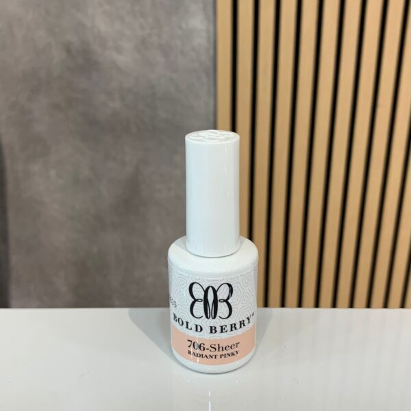 Bold Berry - 706S - Radiant Pinky - 15 ml - Soak Off Gel Nail Polish