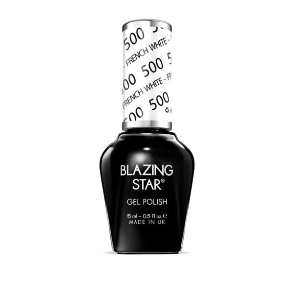 BlazingStar - 500 - French White - Soak Off Gel Nail Polish