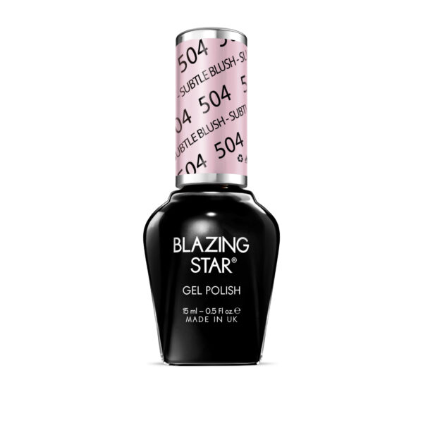 BlazingStar - 504 - Subtle Blush - Soak Off Gel Nail Polish