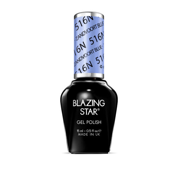 BlazingStar - 516N - Zandvoort Blue - 15 ml - Soak Off Gel Nail Polish