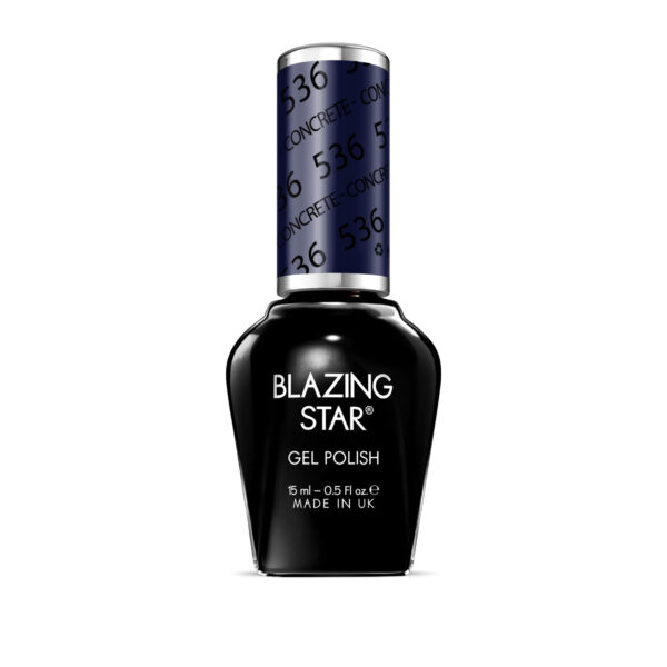 BlazingStar - 536 - Concrete - 15 ml - Soak Off Gel Nail Polish