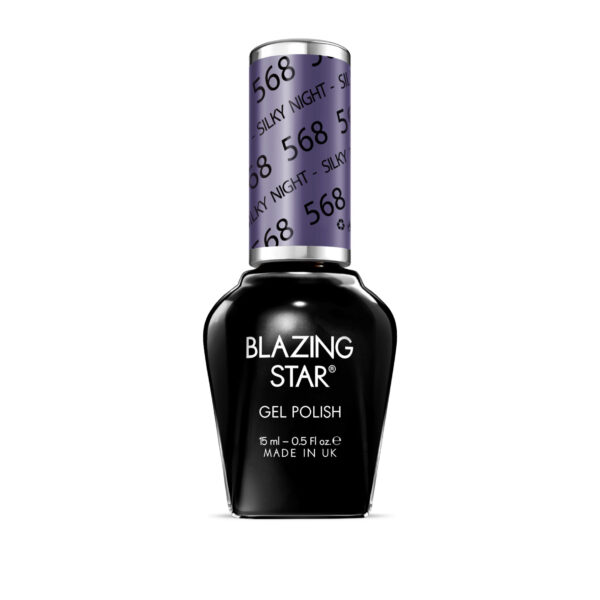 BlazingStar - 568 - Silky Night - 15 ml - Soak Off Gel Nail Polish