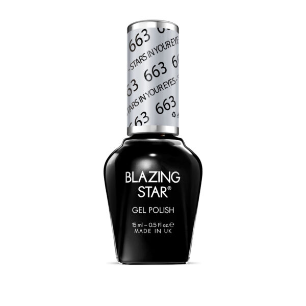 BlazingStar - 663 - Stars In Your Eyes - 15 ml - Soak Off Gel Nail Polish