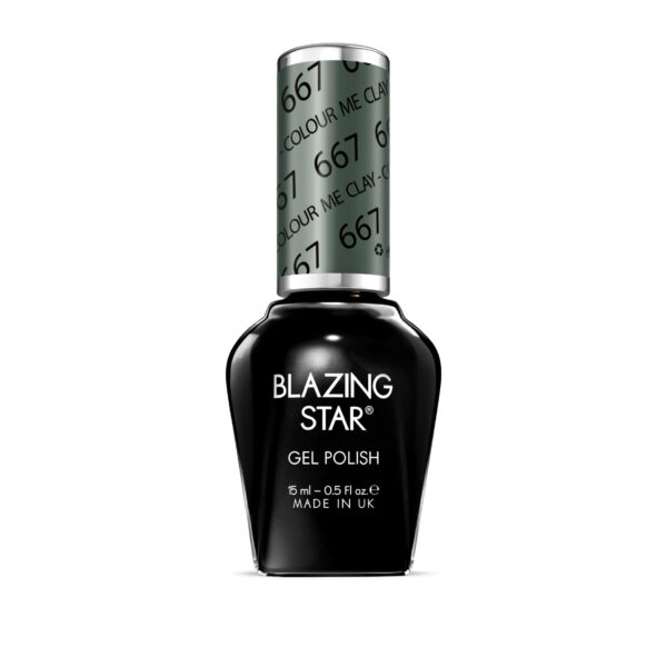 BlazingStar - 667 - Colour Me Clay - 15 ml - Soak Off Gel Nail Polish