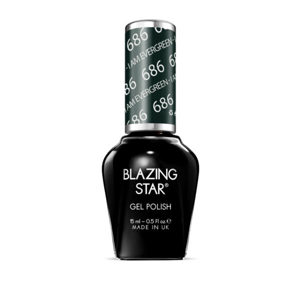 BlazingStar - 686 - I Am Evergreen - 15 ml - Soak Off Gel Nail Polish