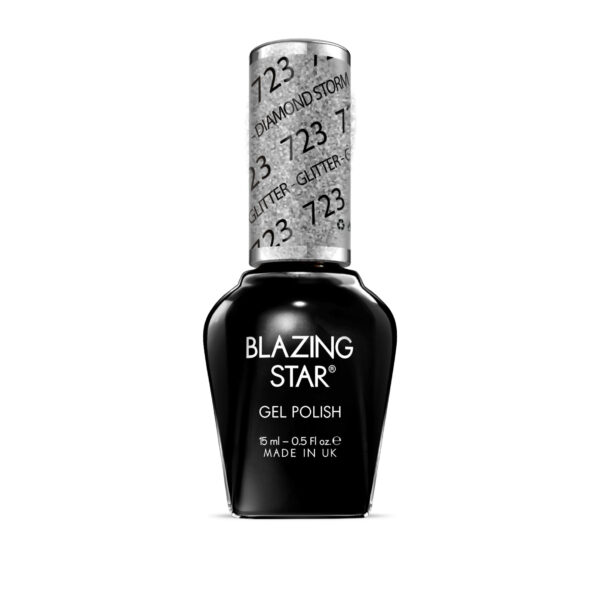 BlazingStar - 723 - Diamond Storm - 15 ml - Soak Off Gel Nail Polish