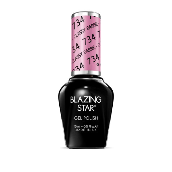 BlazingStar - 734 - Classy Barbie - 15 ml - Soak Off Gel Nail Polish