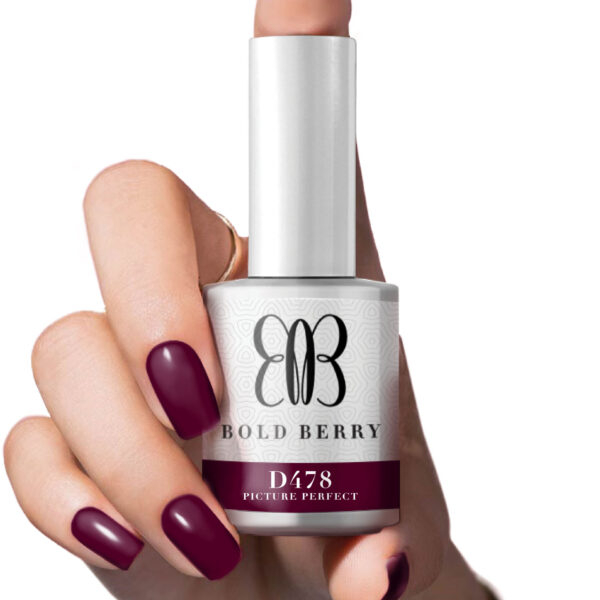 Bold Berry - D478 - Picture Perfect - 15 ml - Soak Off Gel Nail Polish