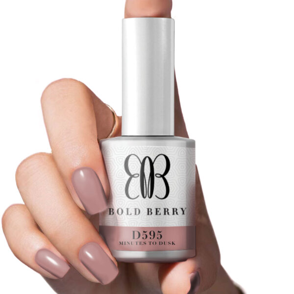 Bold Berry - D595 - Minutes to Dusk - 15 ml - Soak Off Gel Nail Polish