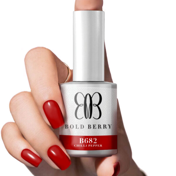 Bold Berry - B682 - Chili Pepper - 15 ml - Soak Off Gel Nail Polish