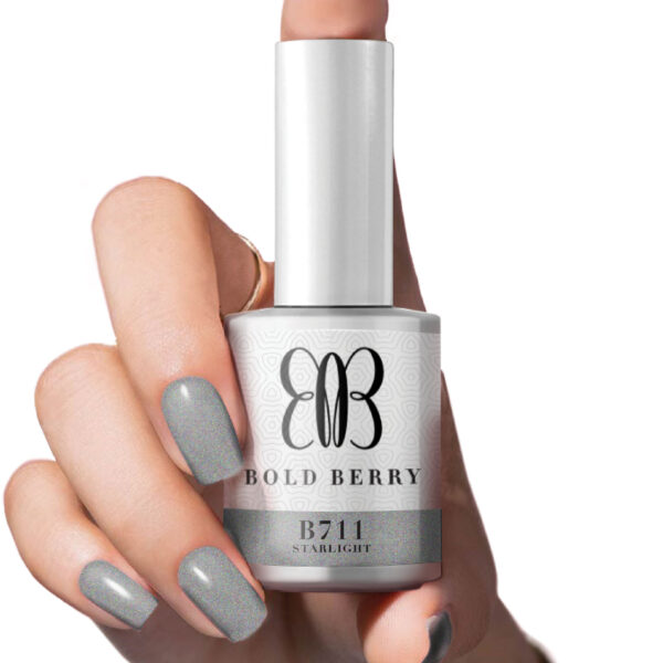 Bold Berry - P711 - Starlight - 15 ml - Soak Off Gel Nail Polish