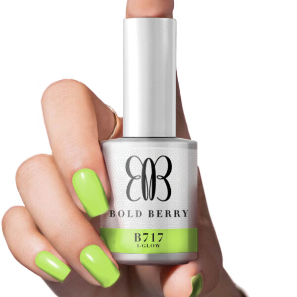 Bold Berry - B717 - I-glow - 15 ml - Soak Off Gel Nail Polish