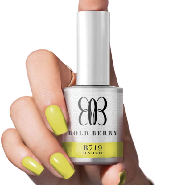 Bold Berry - B719 - Sunlight - 15 ml - Soak Off Gel Nail Polish