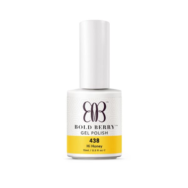 Bold Berry - B438 - Hi Honey - 15 ml - Soak Off Gel Nail Polish