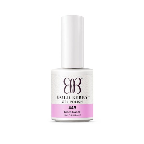 Bold Berry - D449 - Disco Dance - 15 ml - Soak Off Gel Nail Polish