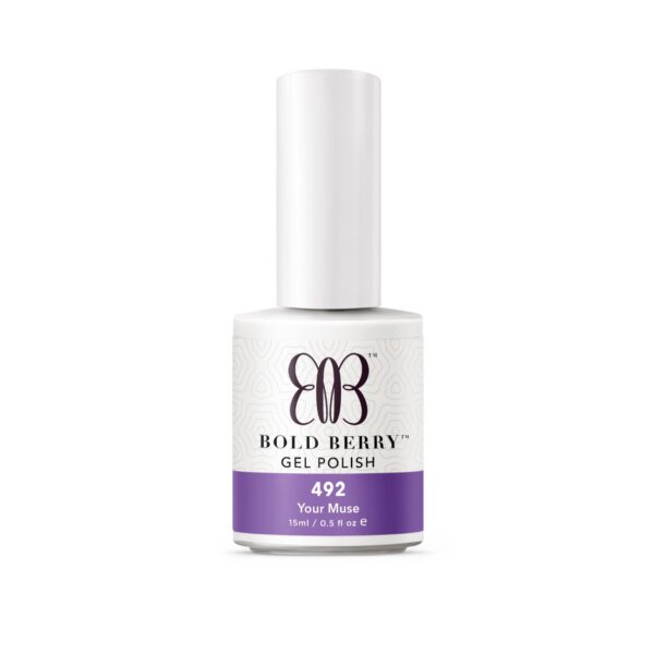 Bold Berry - D492 - Your Muse - 15 ml - Soak Off Gel Nail Polish