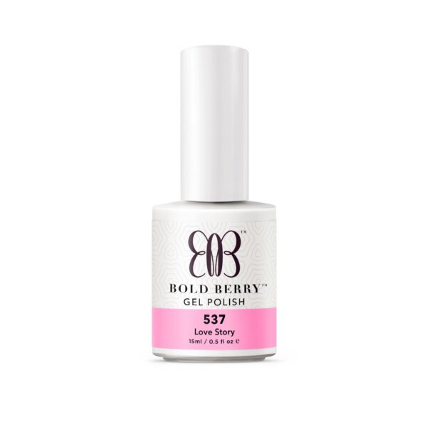 Bold Berry - D537 - Love Story - 15 ml - Soak Off Gel Nail Polish