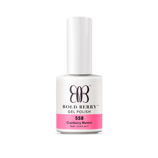 Bold Berry - D558 - Cranberry Martini - 15 ml - Soak Off Gel Nail Polish