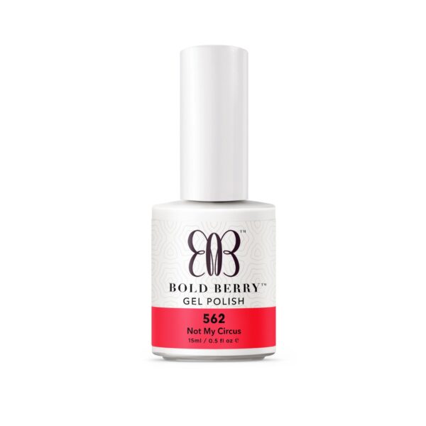 Bold Berry - D562 - Not My Circus - 15 ml - Soak Off Gel Nail Polish