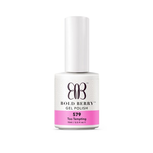 Bold Berry - D579 - Too Tempting - 15 ml - Soak Off Gel Nail Polish