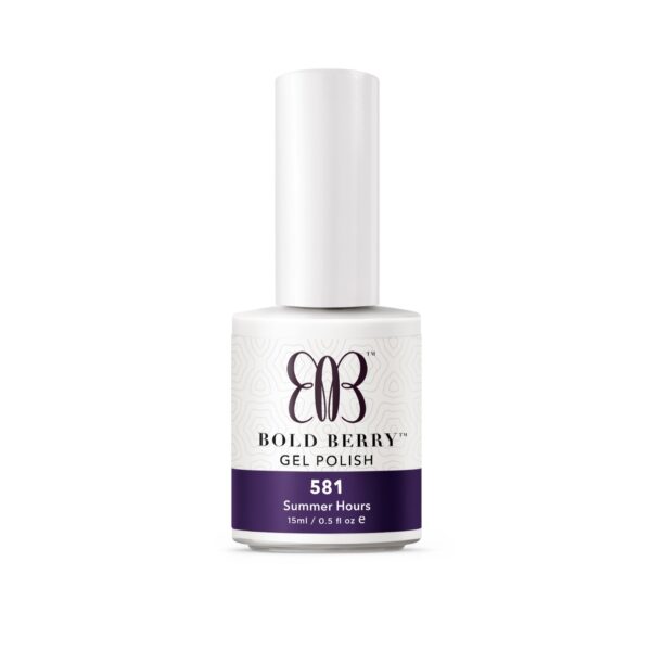 Bold Berry - D581 - Summer Hours - 15 ml - Soak Off Gel Nail Polish