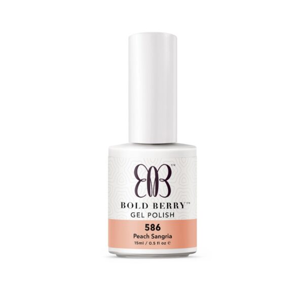 Bold Berry - D586 - Peach Sangria - Soak Off Gel Nail Polish