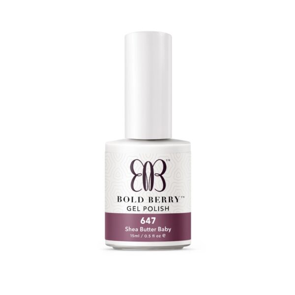 Bold Berry - B647 - Shea Butter Baby - 15 ml - Soak Off Gel Nail Polish