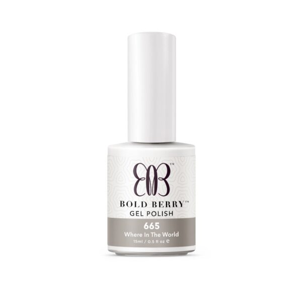 Bold Berry - B665 - Where in the World - 15 ml - Soak Off Gel Nail Polish