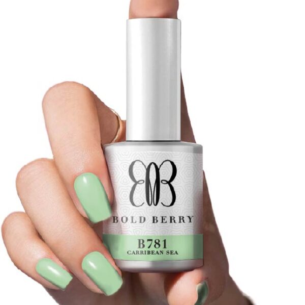 Bold Berry - B781-Caribbean Sea - 15 ml - Soak Off Gel Nail Polish