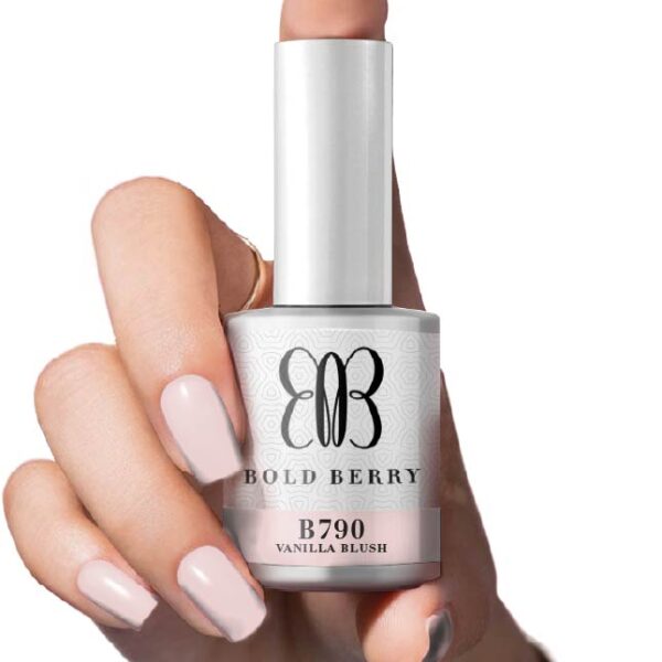Bold Berry - B790-Vanilla Blush - 15 ml - Soak Off Gel Nail Polish