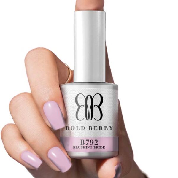 Bold Berry - B792-Blushing Bride - 15 ml - Soak Off Gel Nail Polish