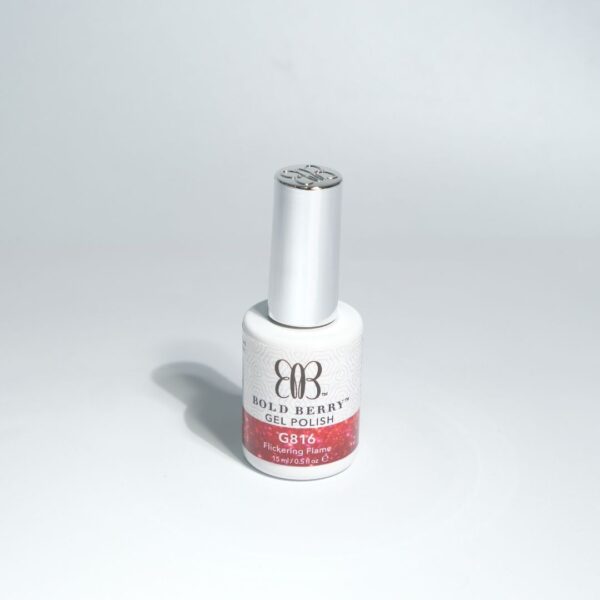 Bold Berry - G816 - Flickering Flame - 15 ml - Soak Off Gel Nail Polish