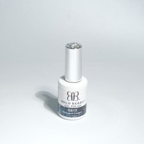 Bold Berry - G817 - Enchanted Emerald - 15 ml - Soak Off Gel Nail Polish