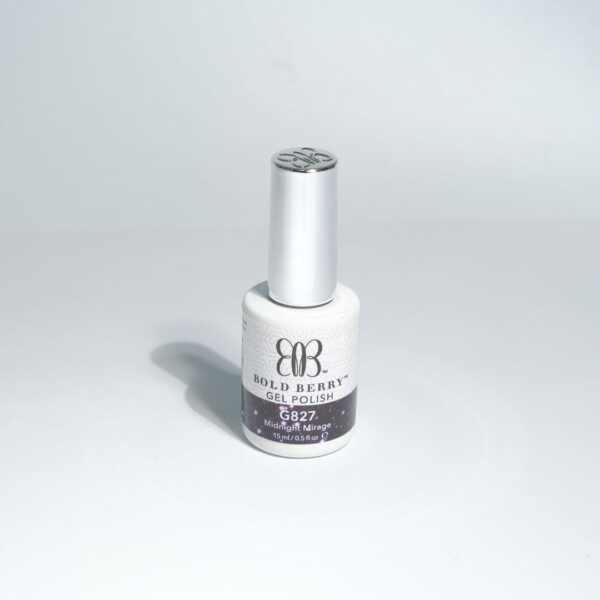 Bold Berry - G827 - Midnight Mirage - 15 ml - Soak Off Gel Nail Polish