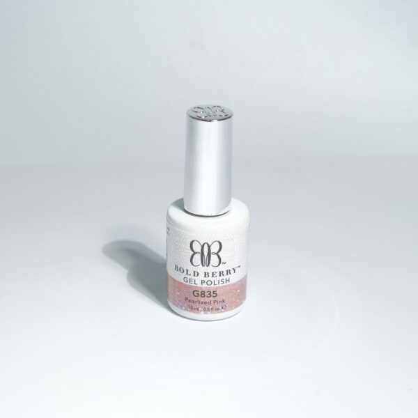 Bold Berry - G835 - Pearlized Pink - 15 ml - Soak Off Gel Nail Polish