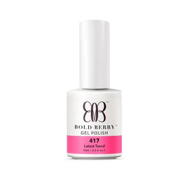 Bold Berry - D417 - Latest Trend - 15 ml - Soak Off Gel Nail Polish