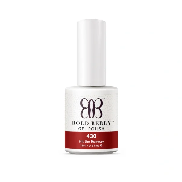 Bold Berry - D430 - Hit the Runway - 15 ml - Soak Off Gel Nail Polish