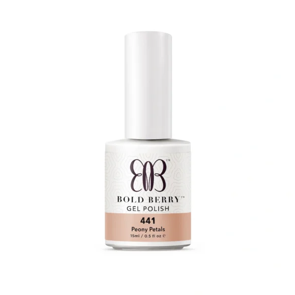 Bold Berry - D441 - Peony Petals - 15 ml - Soak Off Gel Nail Polish