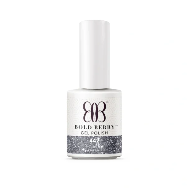 Bold Berry - D442 - Tic Tac Toe - 15 ml - Soak Off Gel Nail Polish