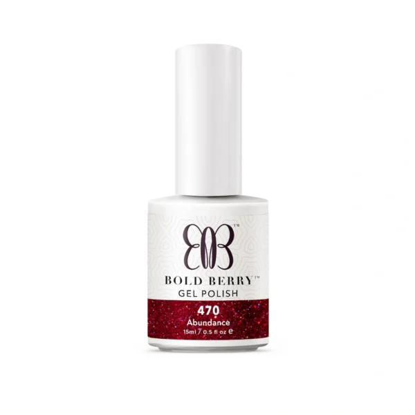 Bold Berry - D470 - Abundance - 15 ml - Soak Off Gel Nail Polish