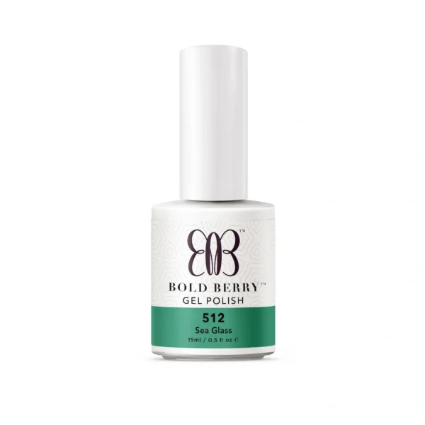 Bold Berry - B512 - Sea Glass - 15 ml - Soak Off Gel Nail Polish