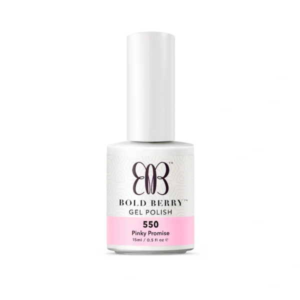 Bold Berry - D550 - Pinky Promise - 15 ml - Soak Off Gel Nail Polish