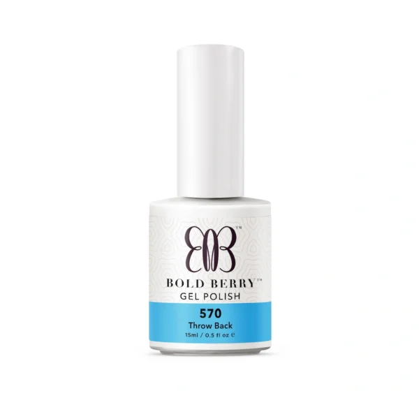 Bold Berry - D570 - Throw Back - 15 ml - Soak Off Gel Nail Polish