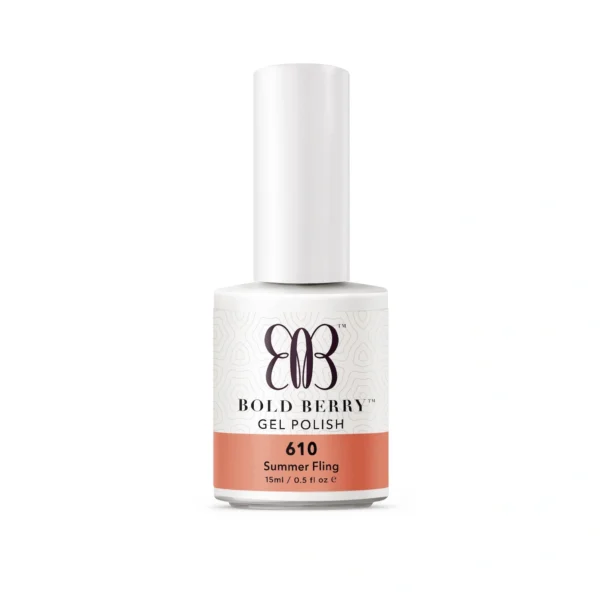 Bold Berry - D610 - Summer Fling - 15 ml - Soak Off Gel Nail Polish