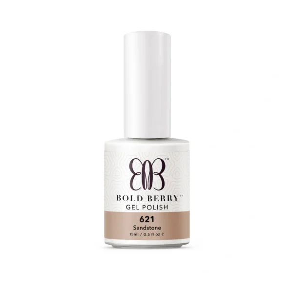 Bold Berry - D621 - Sandstone - 15 ml - Soak Off Gel Nail Polish