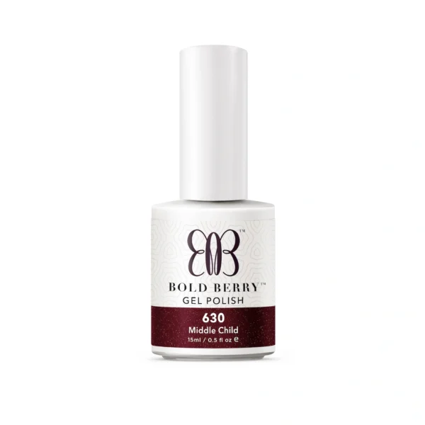 Bold Berry - D630 - Middle Child - 15 ml - Soak Off Gel Nail Polish