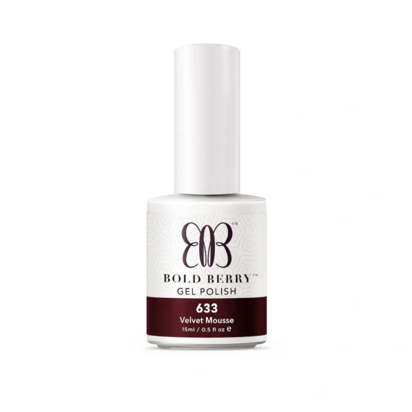 Bold Berry - D633 - Velvet Mousse - 15 ml - Soak Off Gel Nail Polish