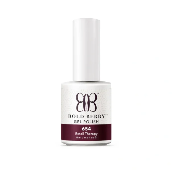 Bold Berry - B654 - Retail Therapy - 15 ml - Soak Off Gel Nail Polish