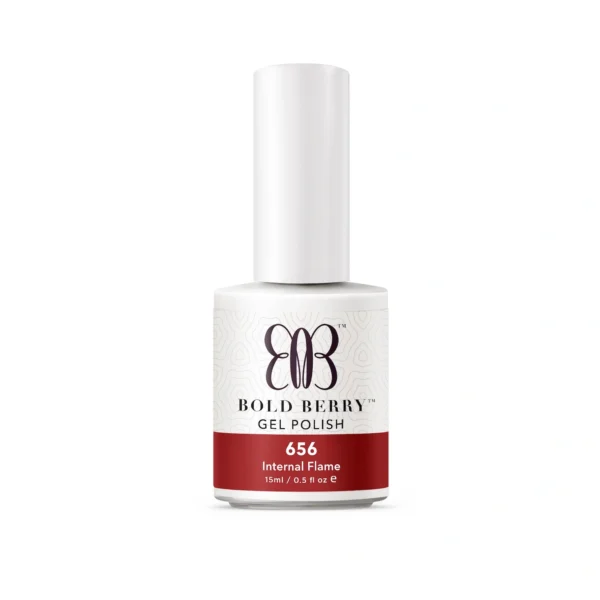 Bold Berry - B656 - Internal Flame - 15 ml - Soak Off Gel Nail Polish