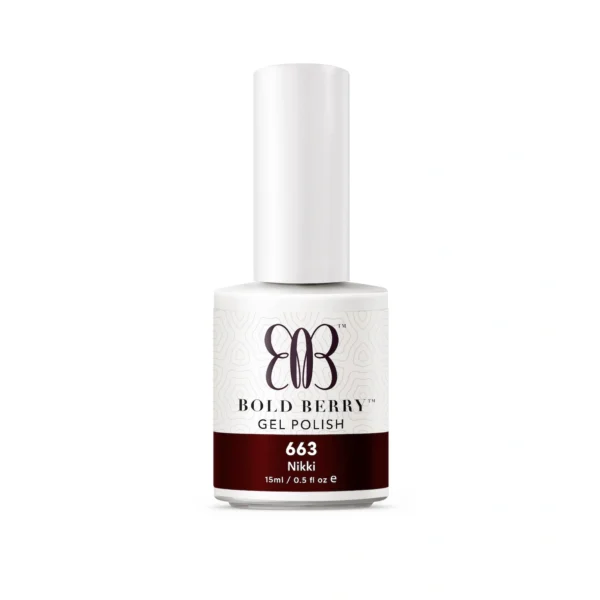 Bold Berry - B663 - Nikki - 15 ml - Soak Off Gel Nail Polish